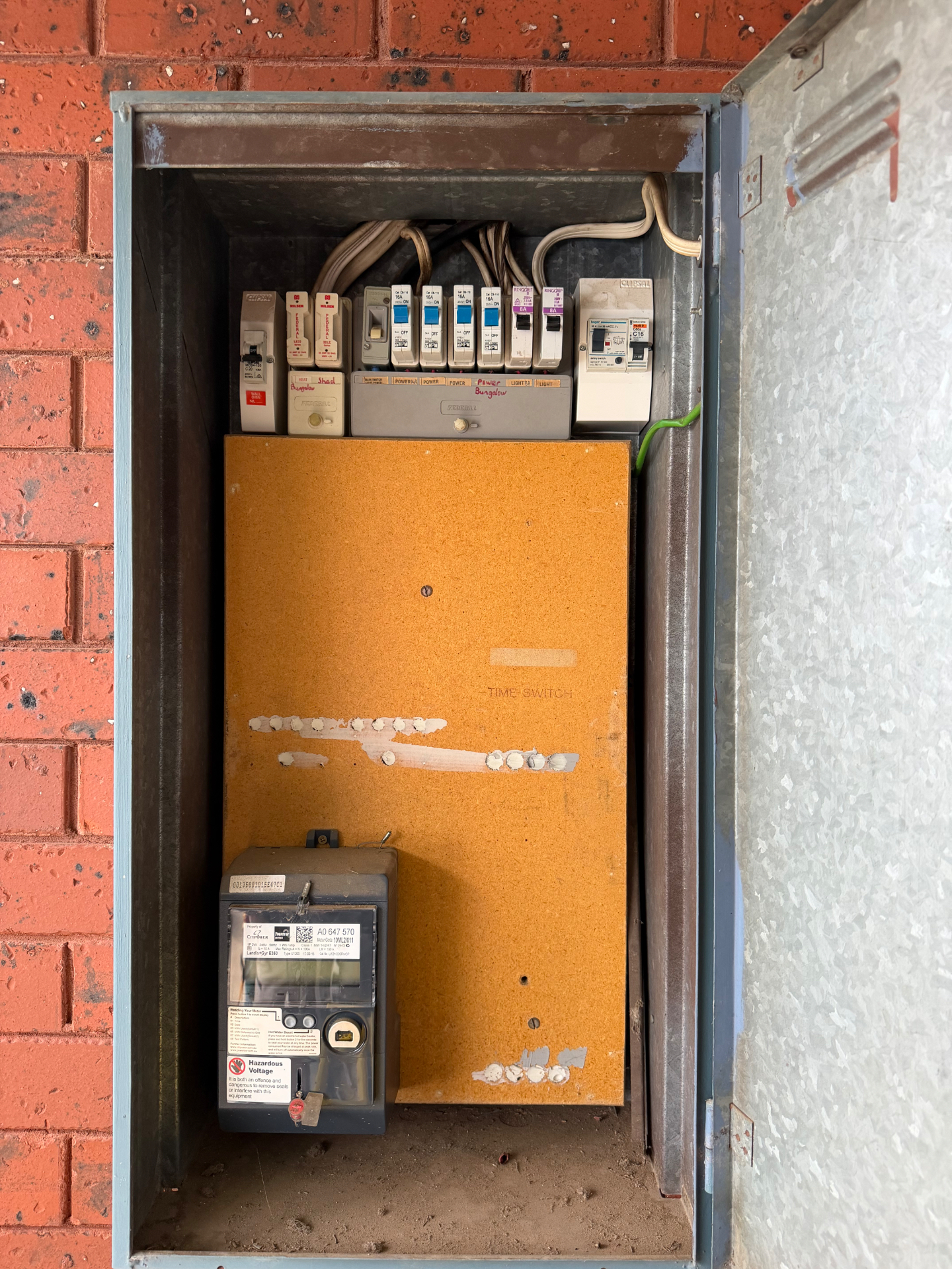 RCBO switchboard upgrade